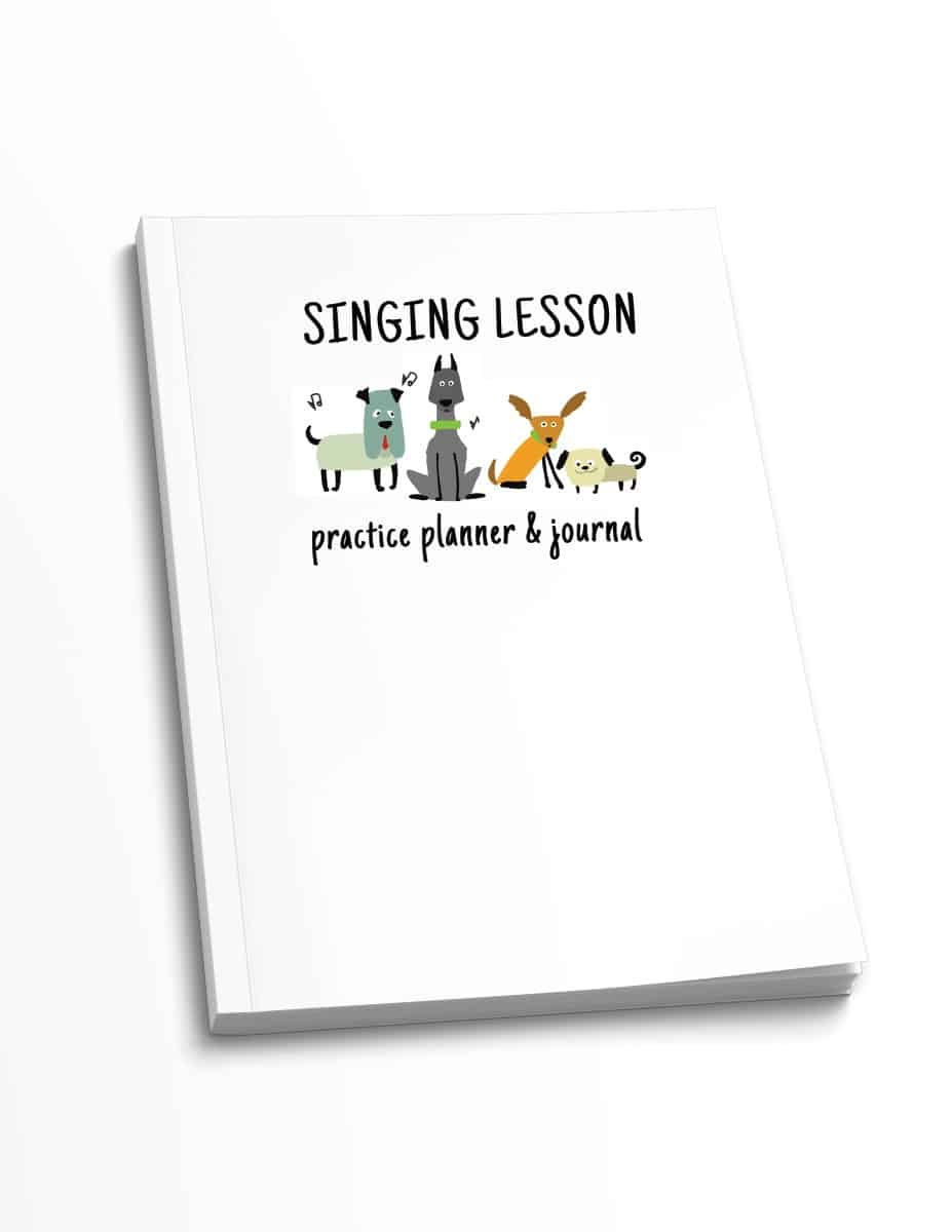 Singing Lesson Practice Planner