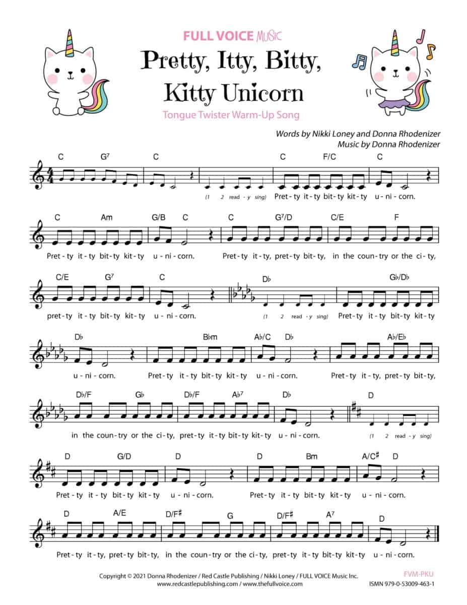 FVM  Pretty, Itty, Bitty, Kitty Unicorn