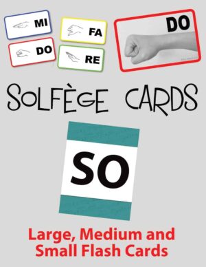 Solfege Hand Sign Wall and Flashcards