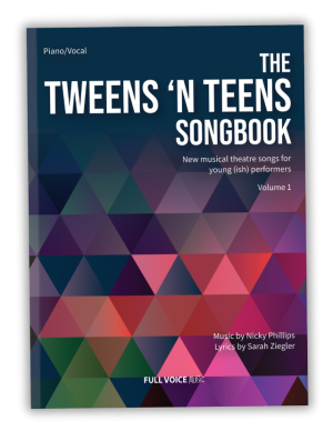 Cover of The Tweens 'N Teens Songbook Volume 1 (Book).
