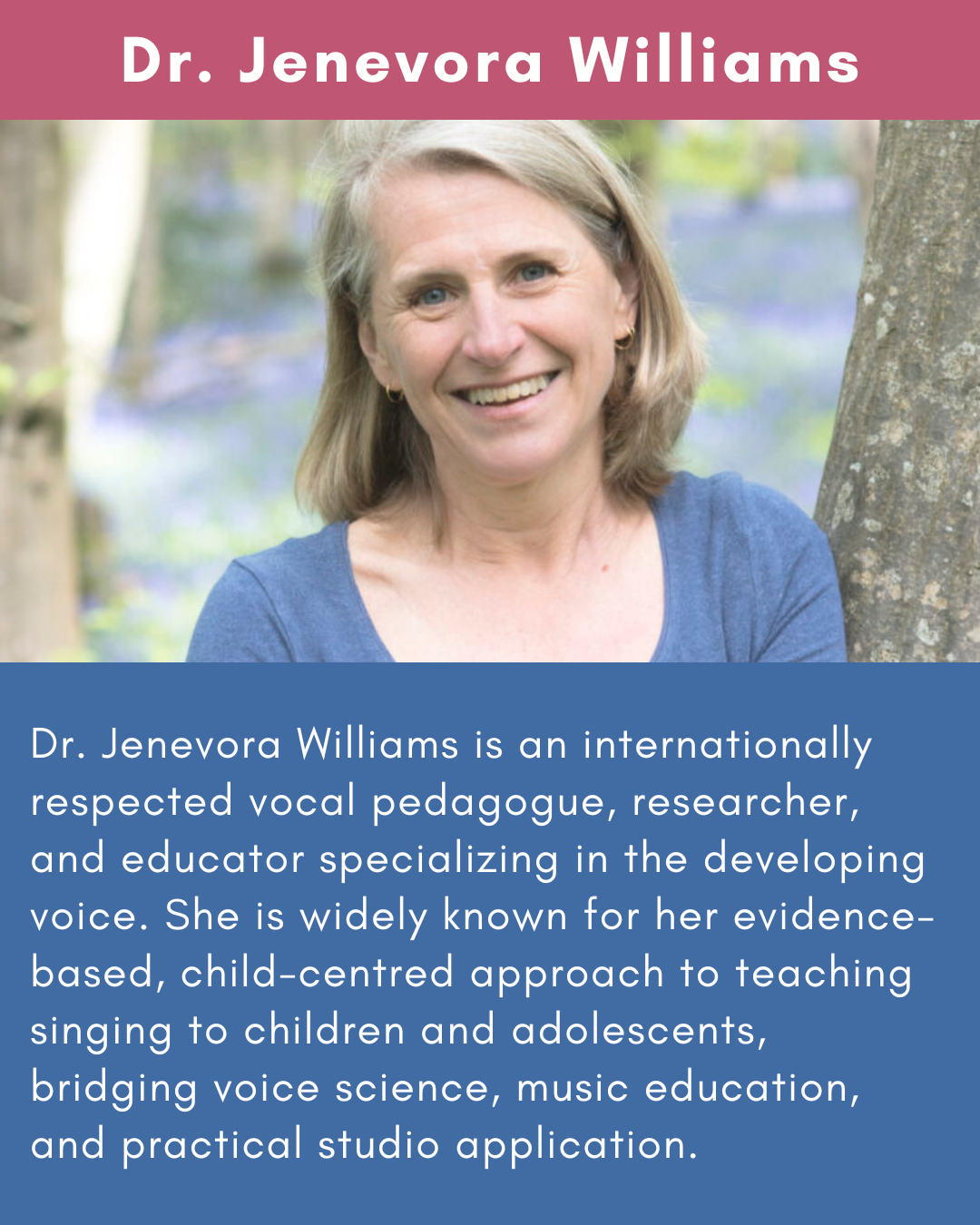 Jenevora Williams' photo and bio